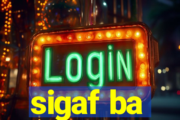 sigaf ba